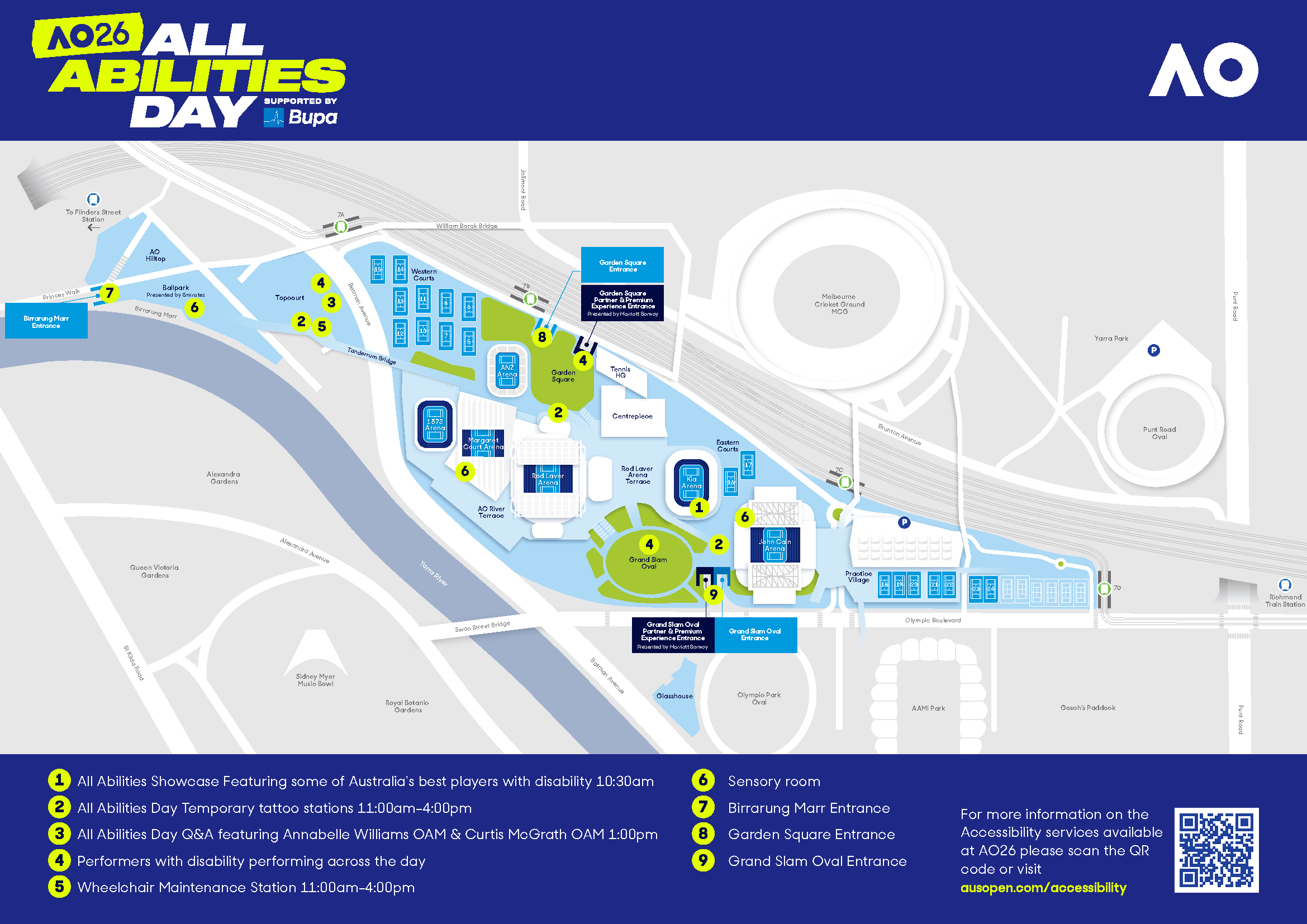All Abilities Day Map