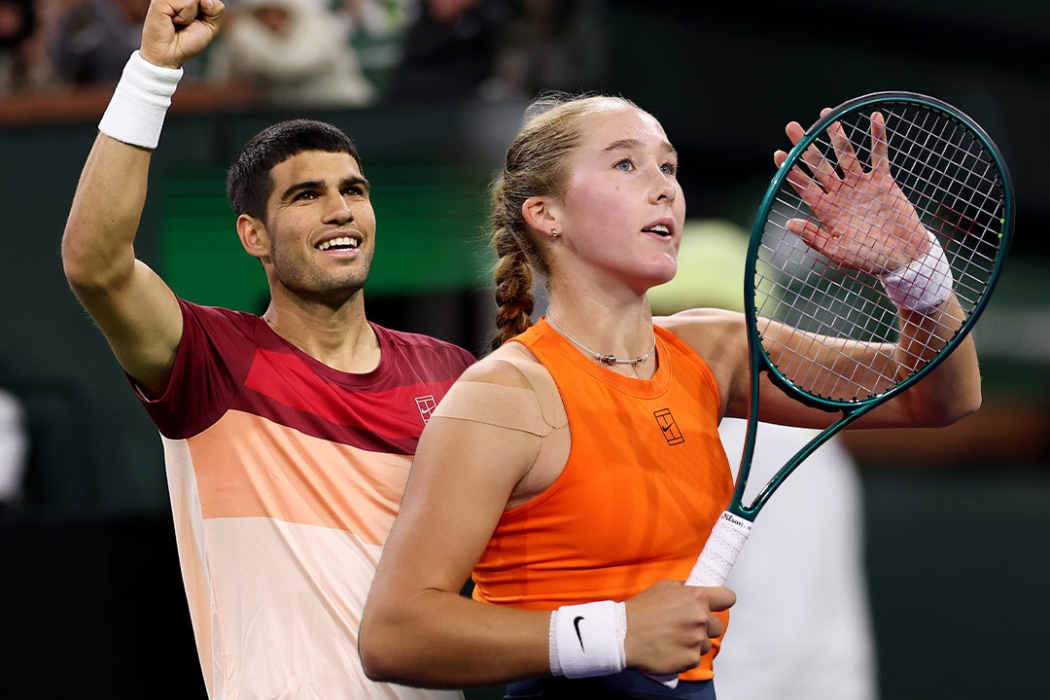 Mirra Andreeva and Carlos Alcaraz