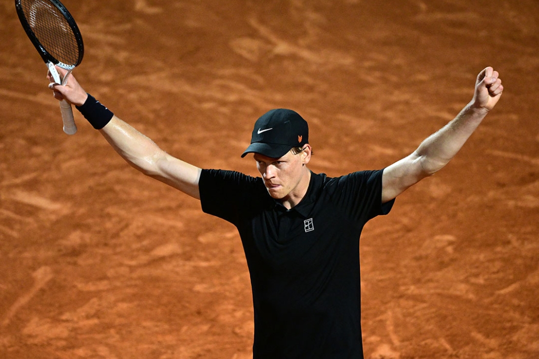 Jannik Sinner is through to the Rome Masters semifinals