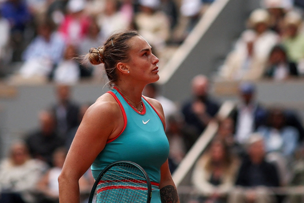 Aryna Sabalenka was runner-up at Roland Garros in 2025