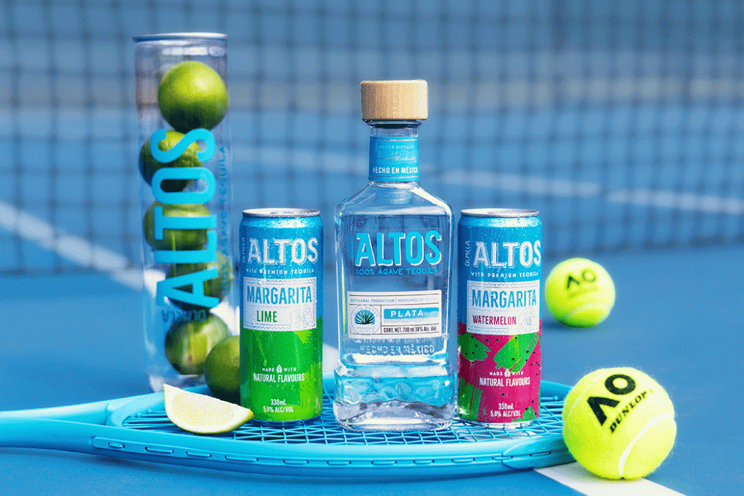 Australian Open welcomes Altos Tequila