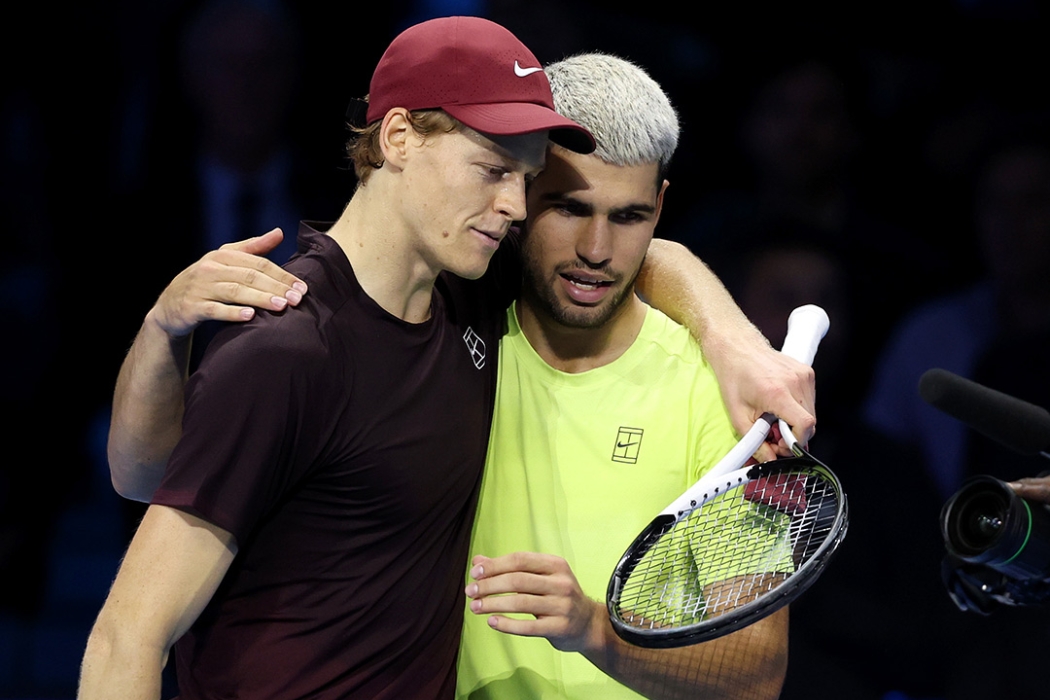 Carlos Alcaraz and Jannik Sinner are the world's top two players