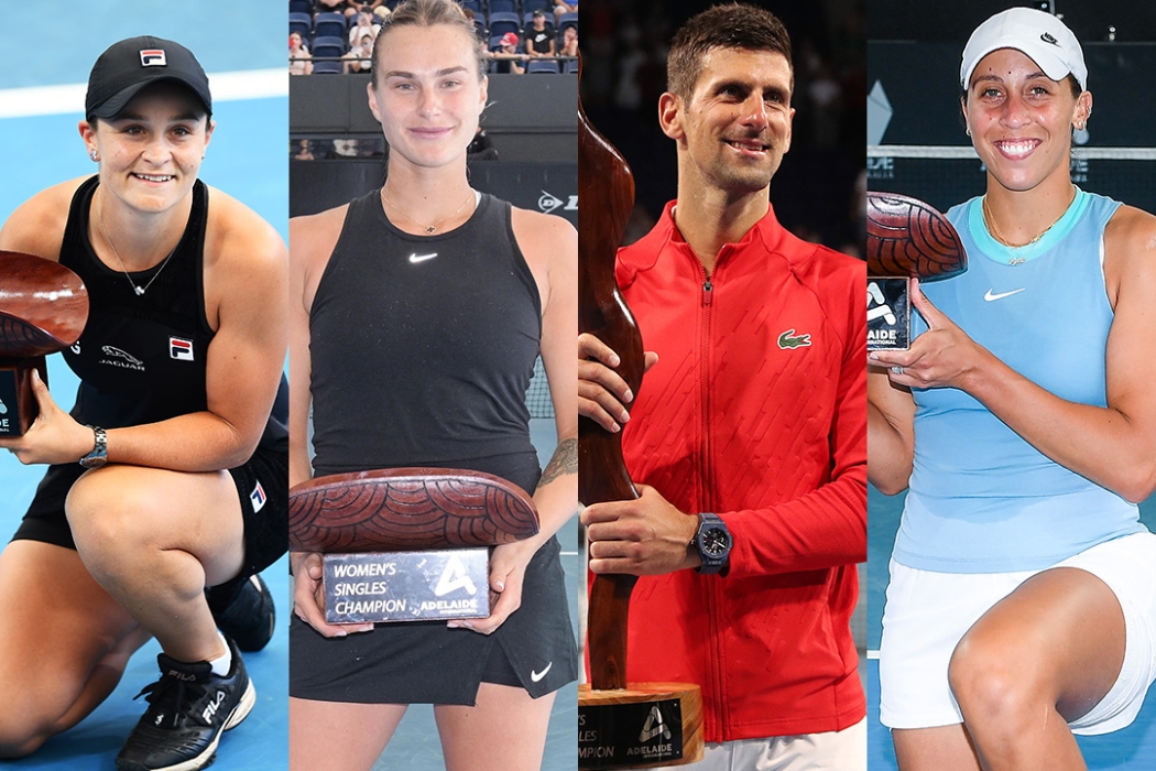 Since 2022, Ash Barty, Aryna Sabalenka, Novak Djokovic and Madison Keys have all won the Adelaide International then the Australian Open in the same year.