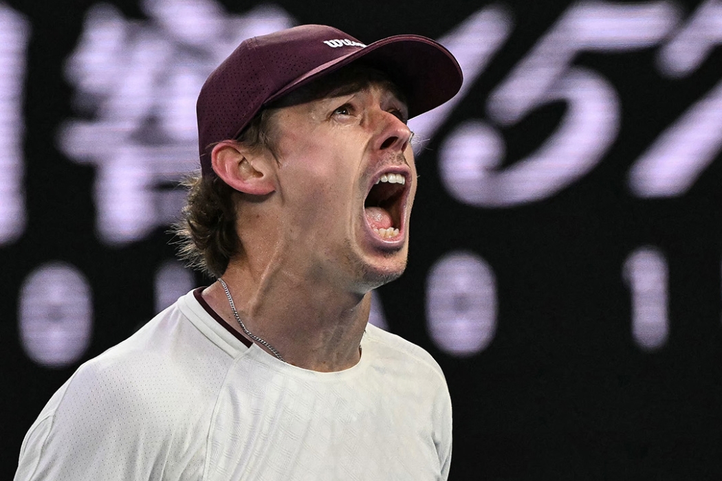 Alex de Mianur reaches the third round at AO 2026