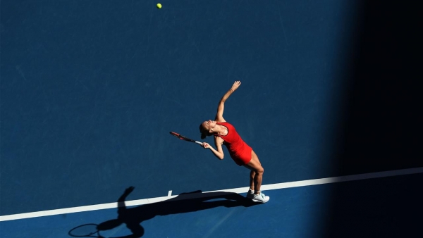 Simona Halep def. Destanee Aiava match highlights (1R)