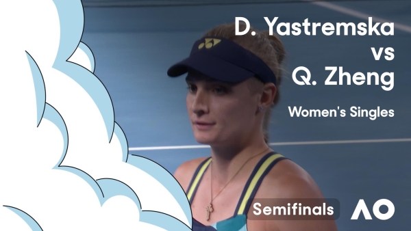 Dayana Yastremska v Qinwen Zheng Highlights | Australian Open 2024 Semifinal
