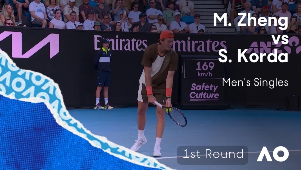 Michael Zheng v Sebastian Korda Highlights | Australian Open 2026 First Round