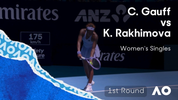 Coco Gauff v Kamilla Rakhimova Highlights | Australian Open 2026 First Round
