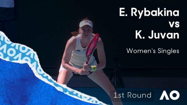 Elena Rybakina v Kaja Juvan Highlights | Australian Open 2026 First Round