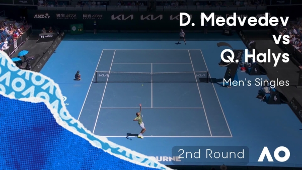 Daniil Medvedev v Quentin Halys Highlights | Australian Open 2026 Second Round