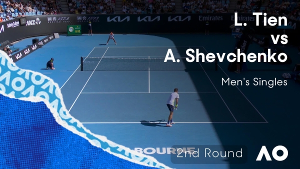 Learner Tien v Alexander Shevchenko Highlights | Australian Open 2026 Second Round