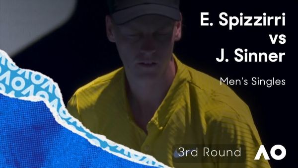 Eliot Spizzirri v Jannik Sinner Highlights | Australian Open 2026 Third Round