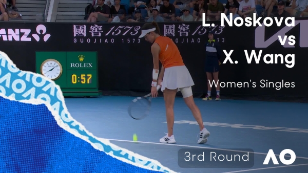 Linda Noskova v Xinyu Wang Highlights | Australian Open 2026 Third Round