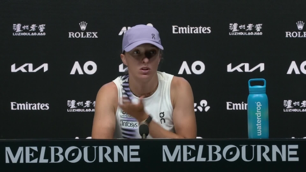 Press Conference by Iga Swiatek