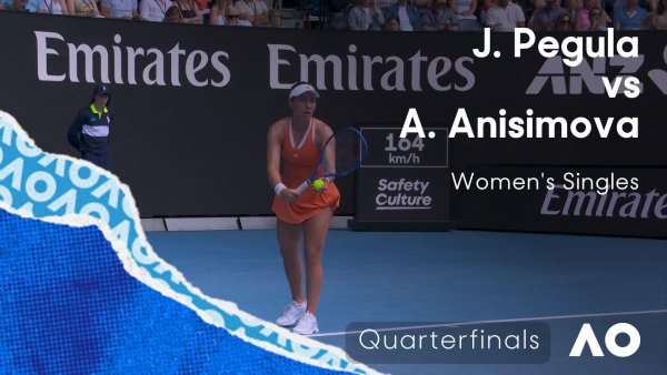 Jessica Pegula v Amanda Anisimova Highlights | Australian Open 2026 Quarterfinal