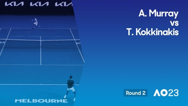 Andy Murray v Thanasi Kokkinakis Highlights (2R) | Australian Open 2023