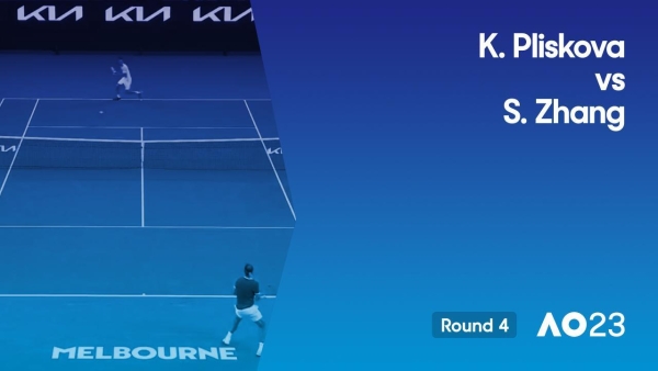 Karolina Pliskova v Shuai Zhang Highlights (4R) | Australian Open 2023