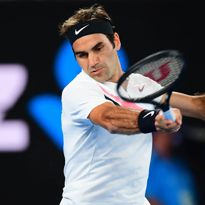 roger federer australian open 2018 rod laver arena
