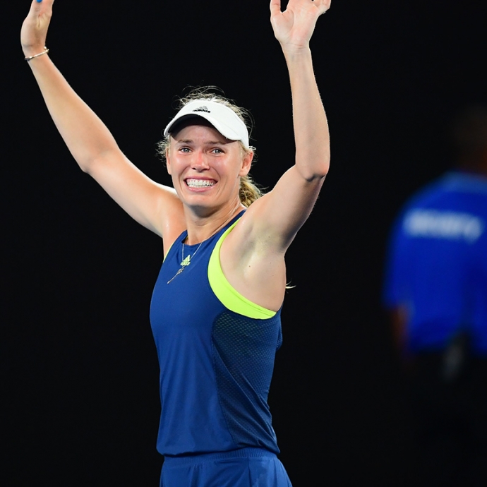 Caroline Wozniacki, Women's singles, Australian Open